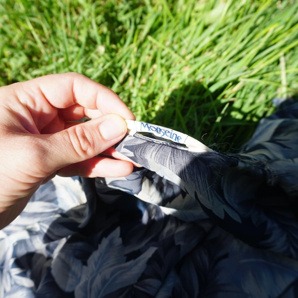 Unique Blue Botanical Button-Down - image 6